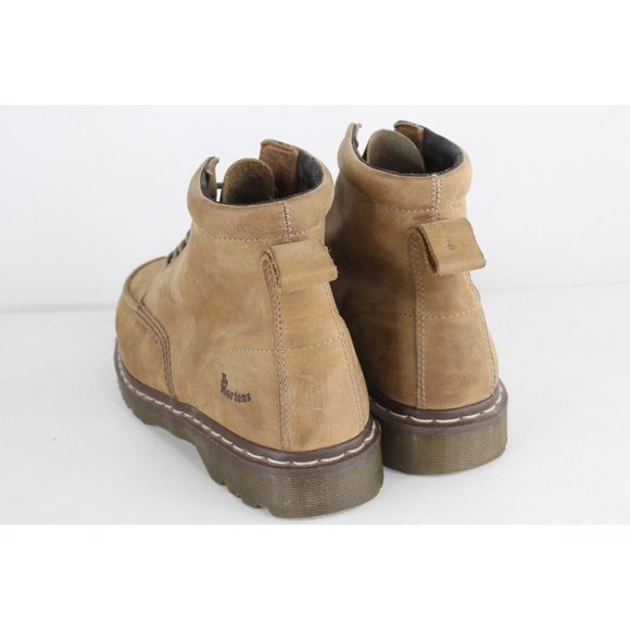 Vintage Dr Martens Mens Size 12 Distressed Chunky Suede Leather Chukka Boots